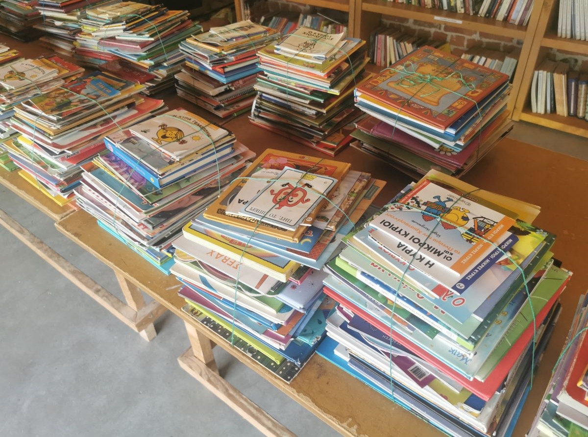 Δωρεά 1.000 βιβλίων προσχολικής ηλικίας σε Νηπιαγωγεία του νομού Πιερίας