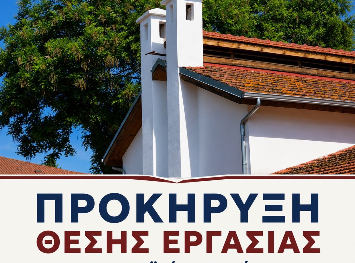 Προκήρυξη Θέσης Πλήρους Απασχόλησης